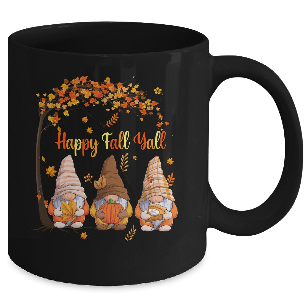 Happy Fall Yall Gnome Autumn Gnomes Pumpkin Spice Season Mug | siriusteestore
