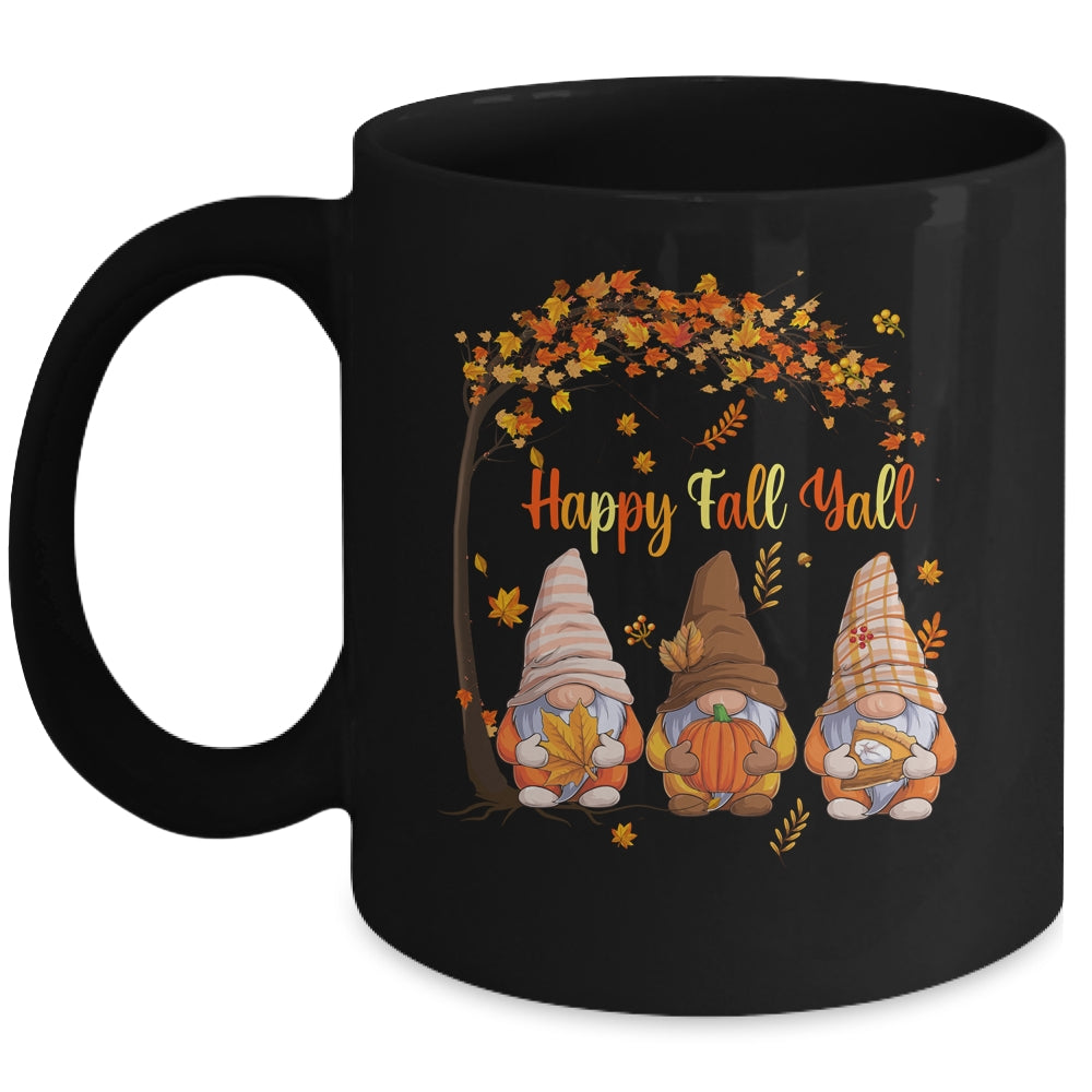 Happy Fall Yall Gnome Autumn Gnomes Pumpkin Spice Season Mug | siriusteestore