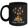 Happy Fall Yall Gnomes Pumpkin Autumn Tree Thanksgiving Mug | siriusteestore