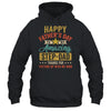 Happy Father's Day Step Dad From Daughter Vintage Shirt & Hoodie | siriusteestore