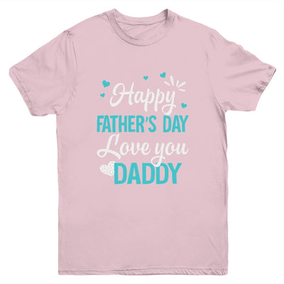 Happy Fathers Day Daddy For Dad Kids Youth Shirt | siriusteestore