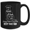Happy Fathers Day Dog Dad Thanks For Picking up My Poop Mug | siriusteestore