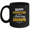 Happy Fathers Day For My Amazing Grandpa From Granddaughter Mug | siriusteestore