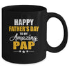 Happy Fathers Day For My Amazing Pap From Son Daughter Mug | siriusteestore