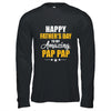 Happy Fathers Day For My Amazing Pap Pap From Son Daughter Shirt & Hoodie | siriusteestore