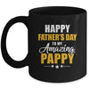 Happy Fathers Day For My Amazing Pappy From Son Daughter Mug | siriusteestore