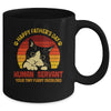 Happy Fathers Day Human Servant Your Tiny Furry Overlord Mug | siriusteestore