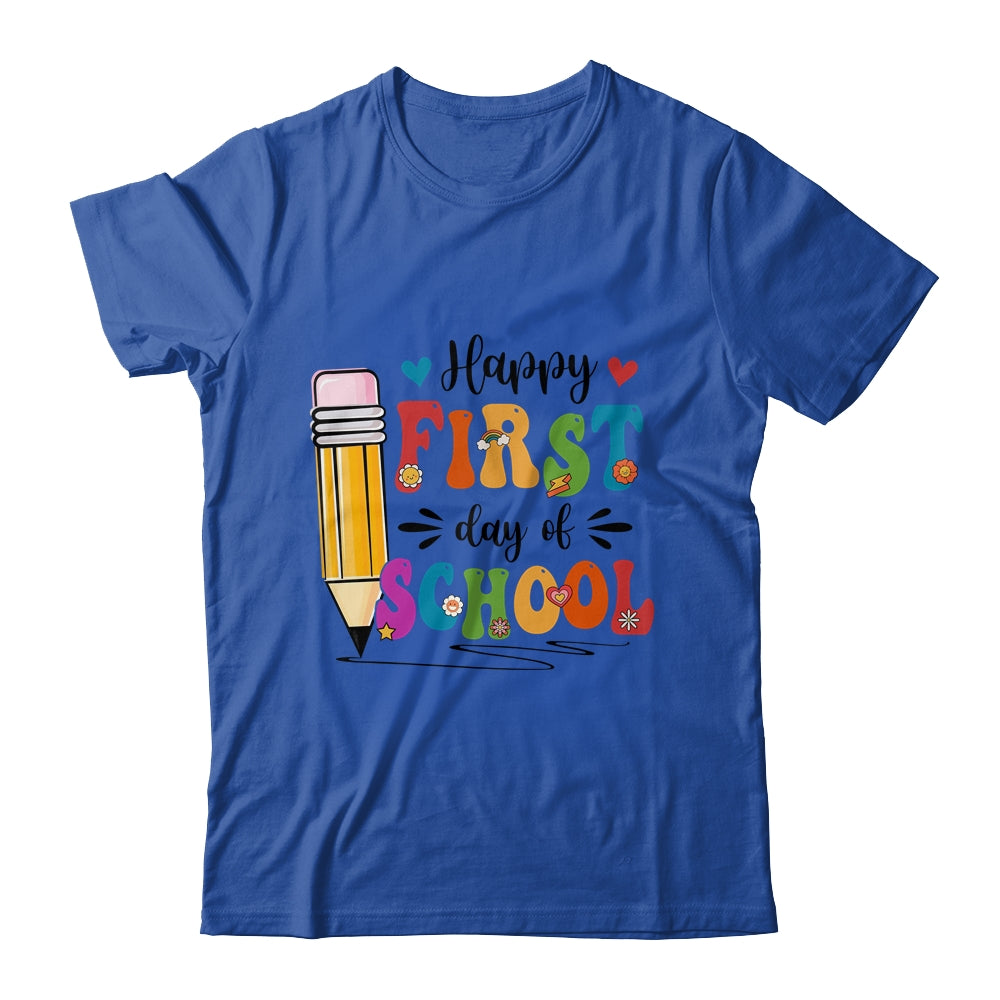 Happy First Day Of School Funny Teacher Grade Student Shirt & Hoodie | siriusteestore