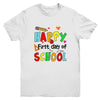 Happy First Day Of School Teacher Back To School Boys Girls Youth Shirt | siriusteestore