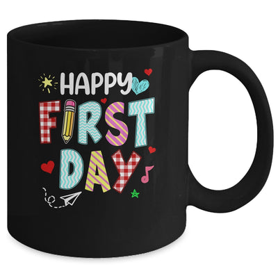 Happy First Day Welcome Back To School Teacher Mug | siriusteestore