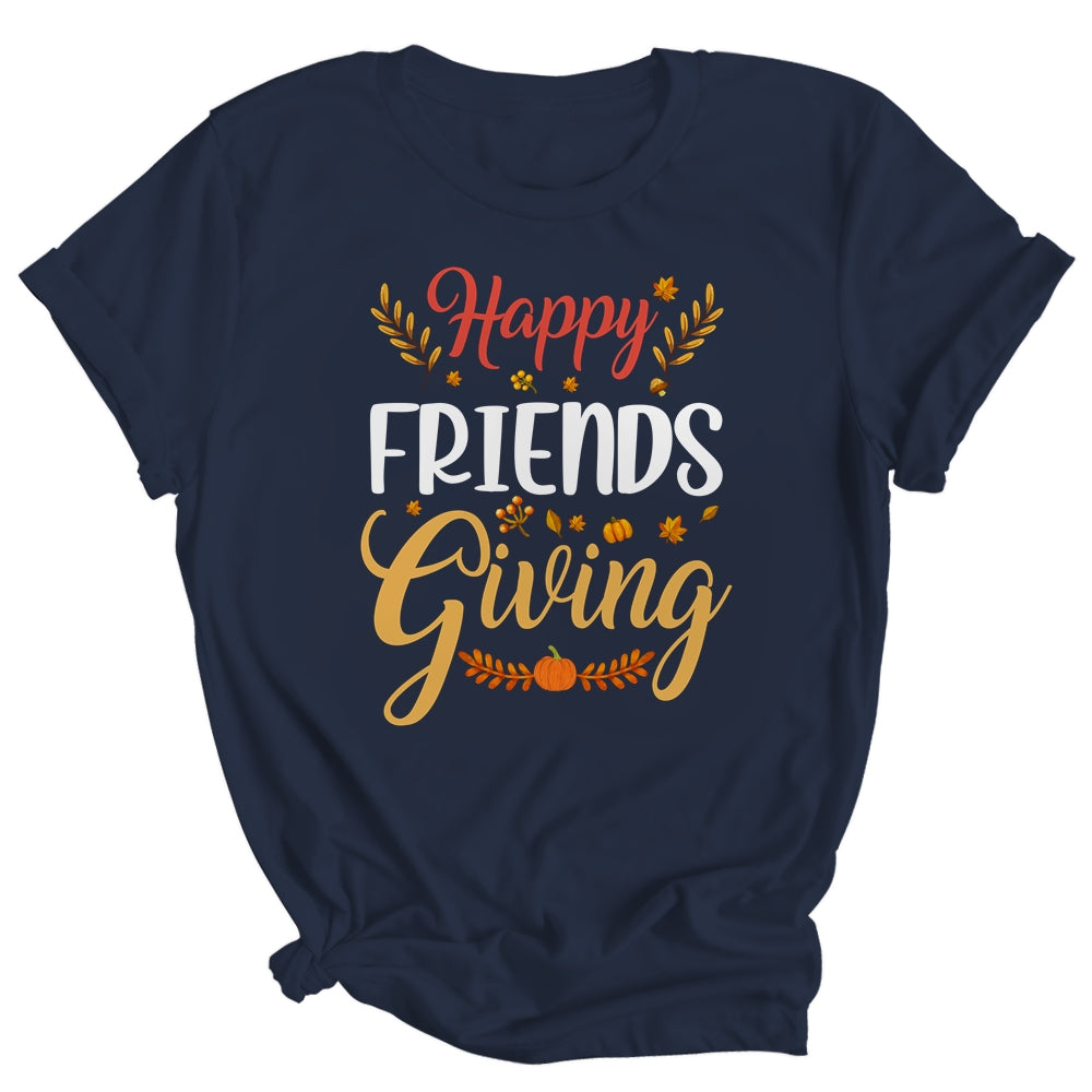 Happy Friendsgiving Turkey Friends Giving Funny Shirt Hoodie