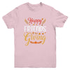 Happy Friendsgiving Turkey Friends Giving Funny Youth Shirt | siriusteestore