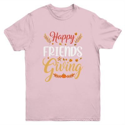 Happy Friendsgiving Turkey Friends Giving Funny Youth Shirt | siriusteestore
