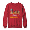 Happy Hallothanksmas Sloth Xmas Thanksgiving Halloween Shirt & Sweatshirt | siriusteestore