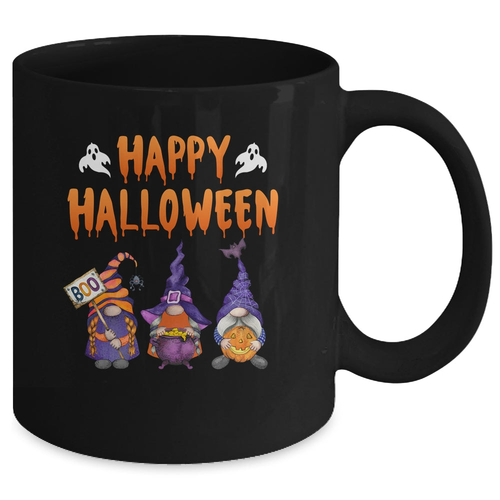 Happy Halloween Cute Gnomes Gnome Autumn Fall Mug | siriusteestore