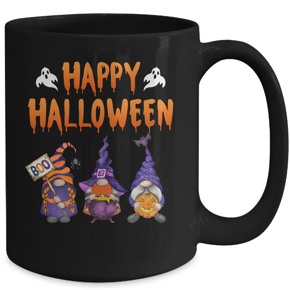Happy Halloween Cute Gnomes Gnome Autumn Fall Mug | siriusteestore