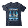 Happy Hanukkah Ugly Christmas Gnome Gnomies Menorah Dreidel Shirt & Sweatshirt | siriusteestore