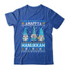 Happy Hanukkah Ugly Christmas Gnome Gnomies Menorah Dreidel Shirt & Sweatshirt | siriusteestore