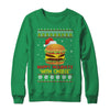Happy Holidays With Cheese Christmas Cheeseburger Gift Shirt & Sweatshirt | siriusteestore