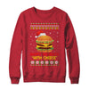 Happy Holidays With Cheese Christmas Cheeseburger Gift Shirt & Sweatshirt | siriusteestore