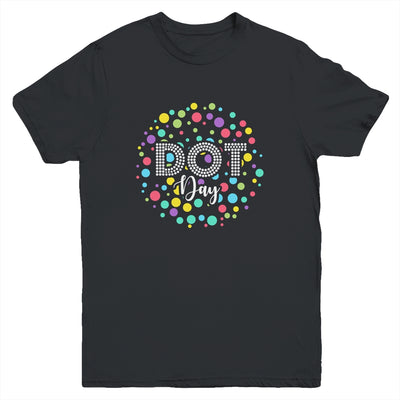 Happy International Dot Day 2022 September 15th Polka Dot Youth Shirt | siriusteestore