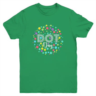 Happy International Dot Day 2022 September 15th Polka Dot Youth Shirt | siriusteestore