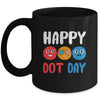 Happy International Dot Day Cute Colorful Dots Kids Mug | siriusteestore