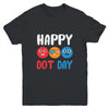 Happy International Dot Day Cute Colorful Dots Kids Youth Shirt | siriusteestore