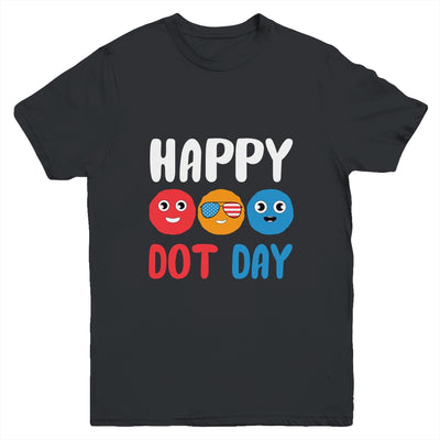 Happy International Dot Day Cute Colorful Dots Kids Youth Shirt | siriusteestore