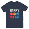 Happy International Dot Day Cute Colorful Dots Kids Youth Shirt | siriusteestore