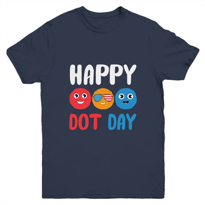 Happy International Dot Day Cute Colorful Dots Kids Youth Shirt | siriusteestore