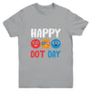 Happy International Dot Day Cute Colorful Dots Kids Youth Shirt | siriusteestore