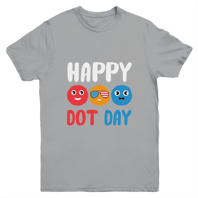 Happy International Dot Day Cute Colorful Dots Kids Youth Shirt | siriusteestore