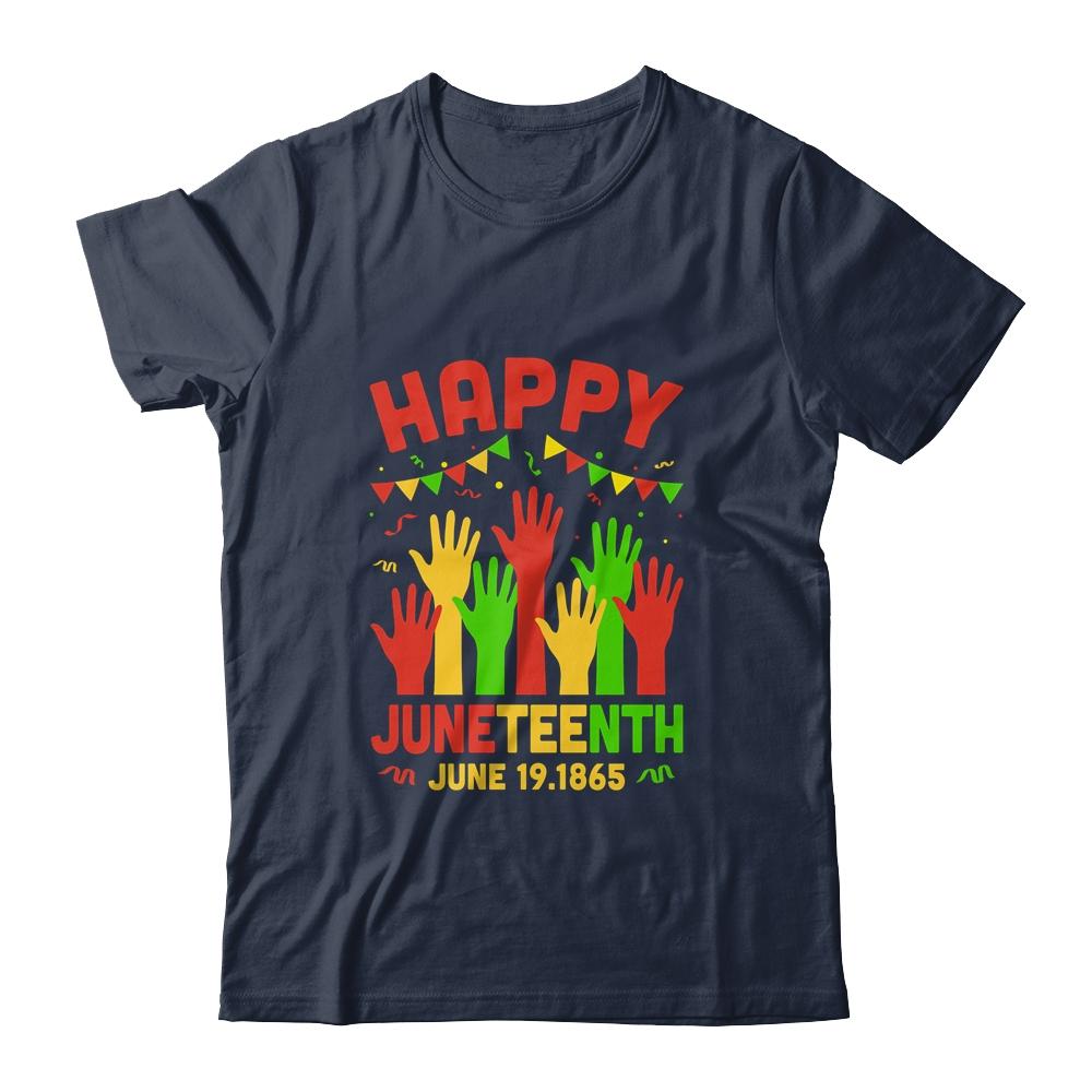 Happy Juneteenth Day Black Freedom African T-Shirt & Tank Top | Siriustee.com.com