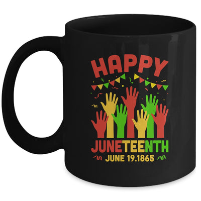 Happy Juneteenth Day Black Freedom African Mug | siriusteestore