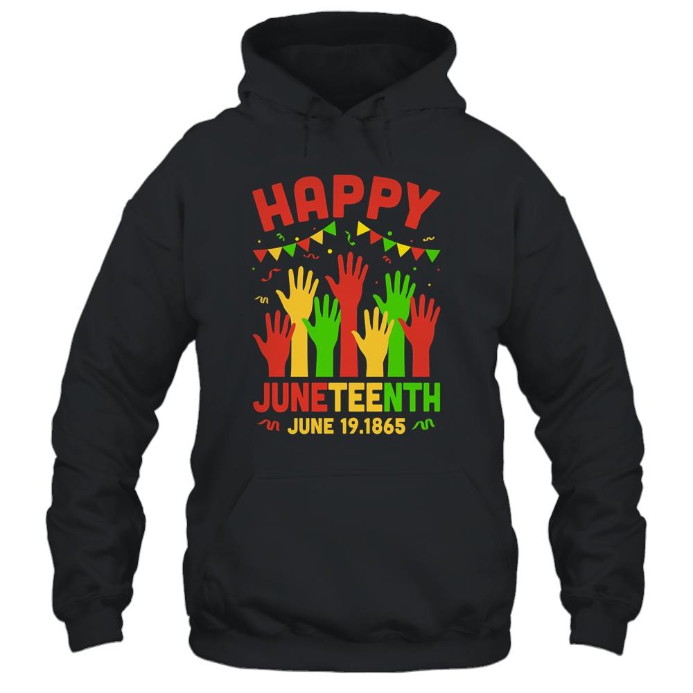 Happy Juneteenth Day Black Freedom African T-Shirt & Tank Top | Siriustee.com.com