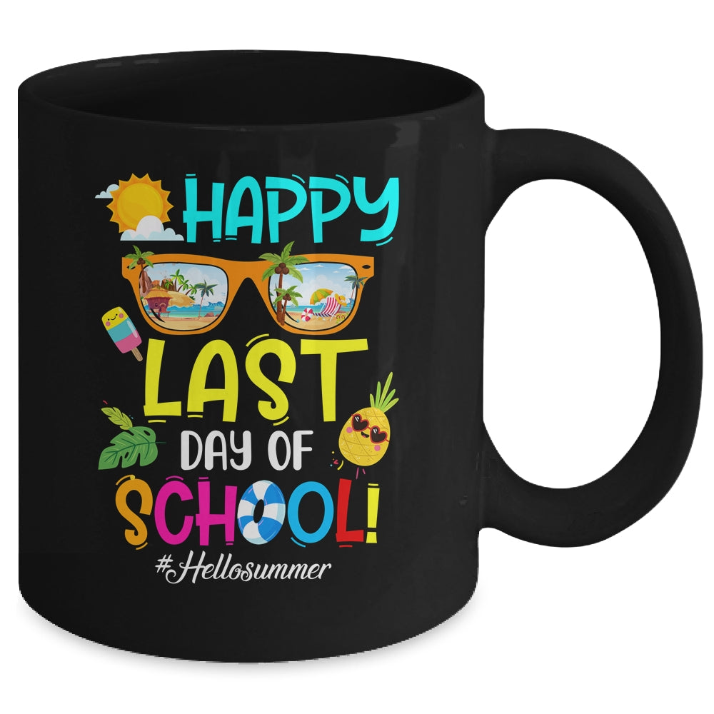 Happy Last Day Of School Hello Summer Break Mug | siriusteestore