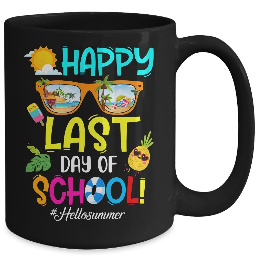Happy Last Day Of School Hello Summer Break Mug | siriusteestore