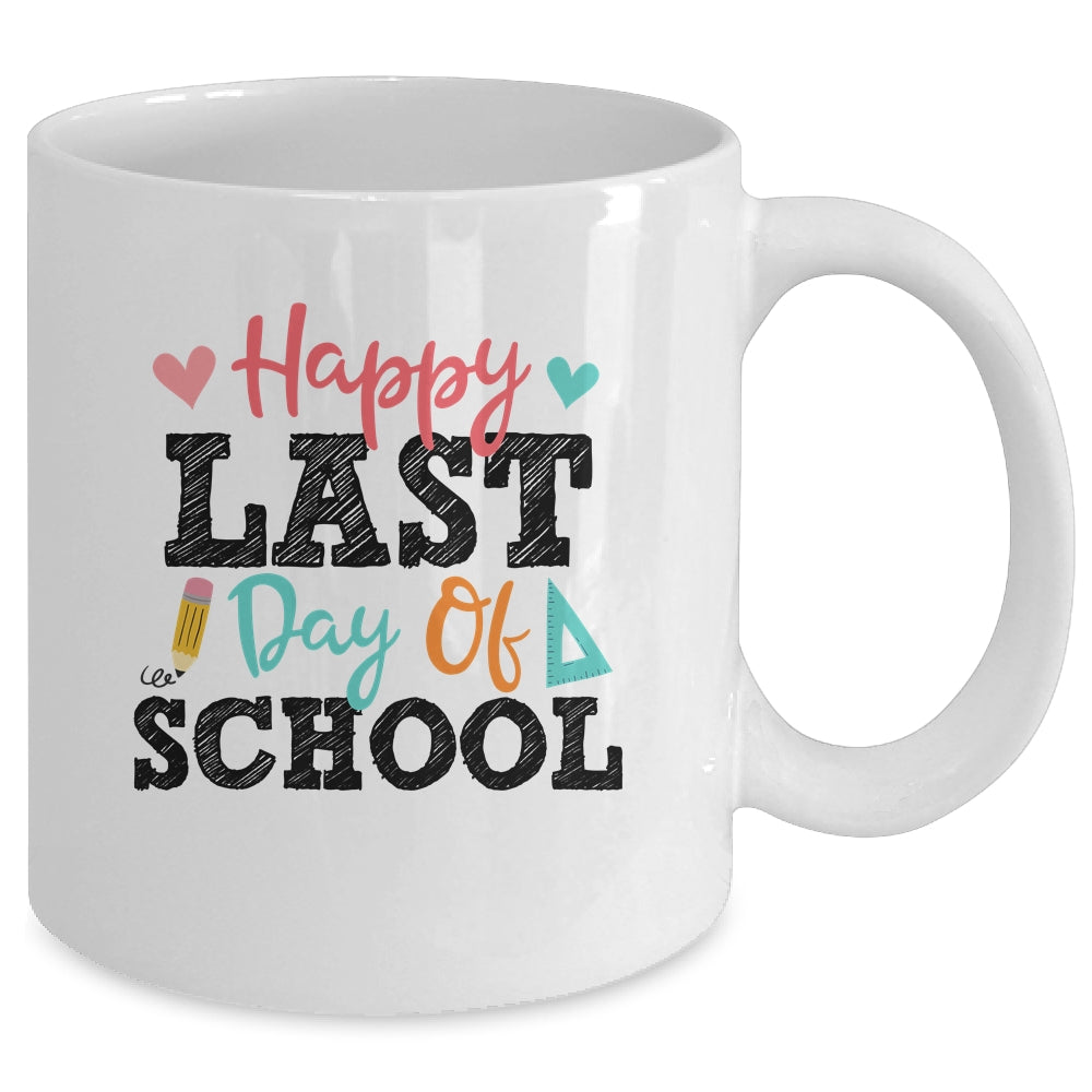 Happy Last Day Of School Kids Teacher Graduation Mug | siriusteestore
