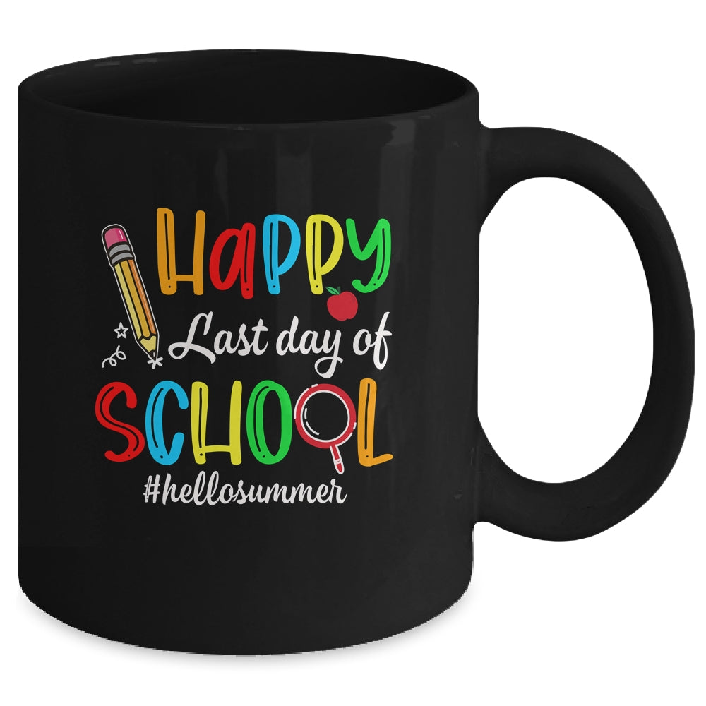 Happy Last Day Of School Teacher Kids Graduation Last Day Mug | siriusteestore
