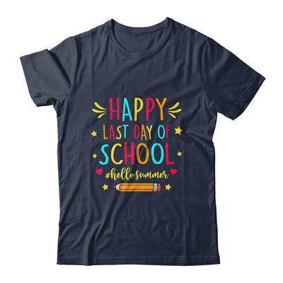 Happy Last Day Of School funny Hello Summer Teacher Student Shirt & Hoodie | siriusteestore