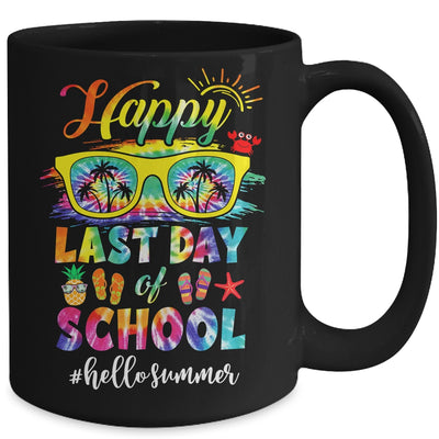 Happy Last Day of School Hello Summer Students and Teachers Mug | siriusteestore