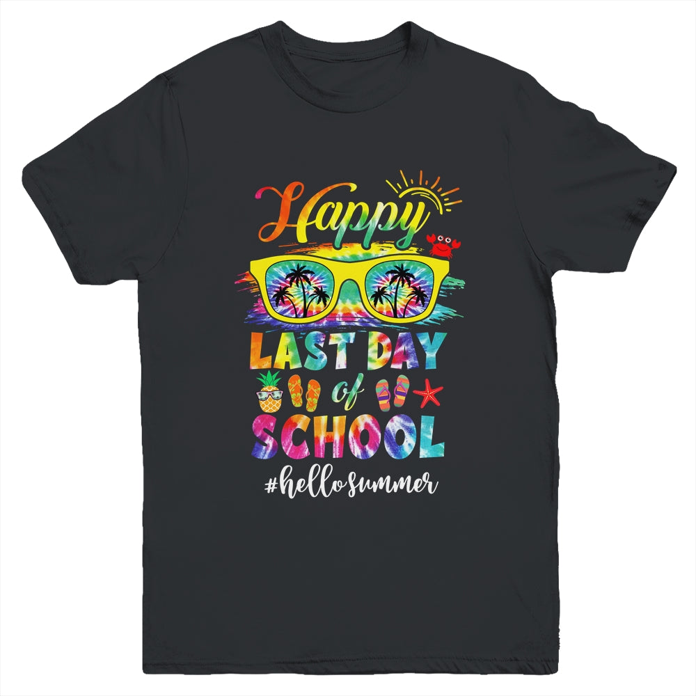 Happy Last Day of School Hello Summer Students and Teachers Youth Shirt | siriusteestore