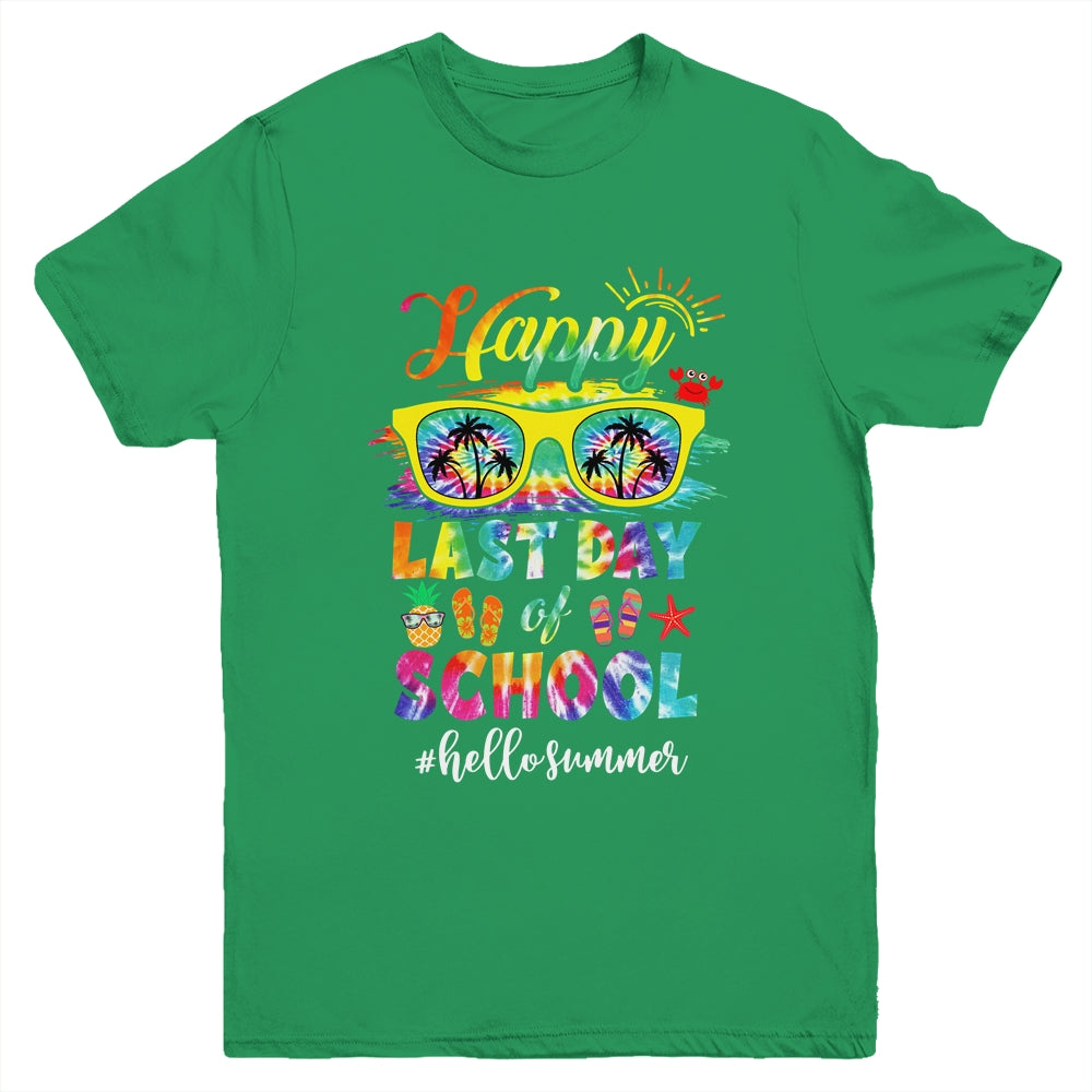 Happy Last Day of School Hello Summer Students and Teachers Youth Shirt | siriusteestore