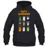 Happy Llamaween Halloween Llama Funny Girl Boy Kids Shirt & Hoodie | siriusteestore