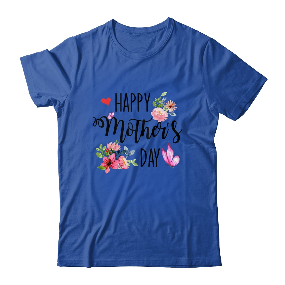 Happy Mother's Day 2022 Cute Floral For Women Mom Grandma Shirt & Tank Top | siriusteestore