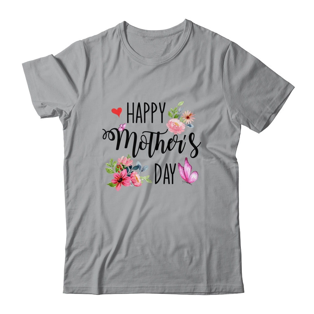 Happy Mother's Day 2022 Cute Floral For Women Mom Grandma Shirt & Tank Top | siriusteestore