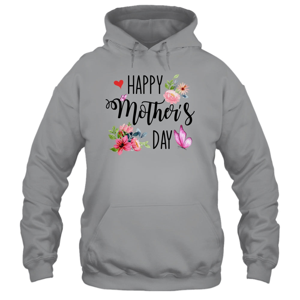 Happy Mother's Day 2022 Cute Floral For Women Mom Grandma Shirt & Tank Top | siriusteestore
