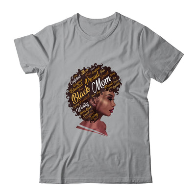 Happy Mother's Day Black Mom Queen Afro African Woman Shirt & Tank Top | siriusteestore