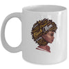 Happy Mother's Day Black Mom Queen Afro African Woman Mug | siriusteestore